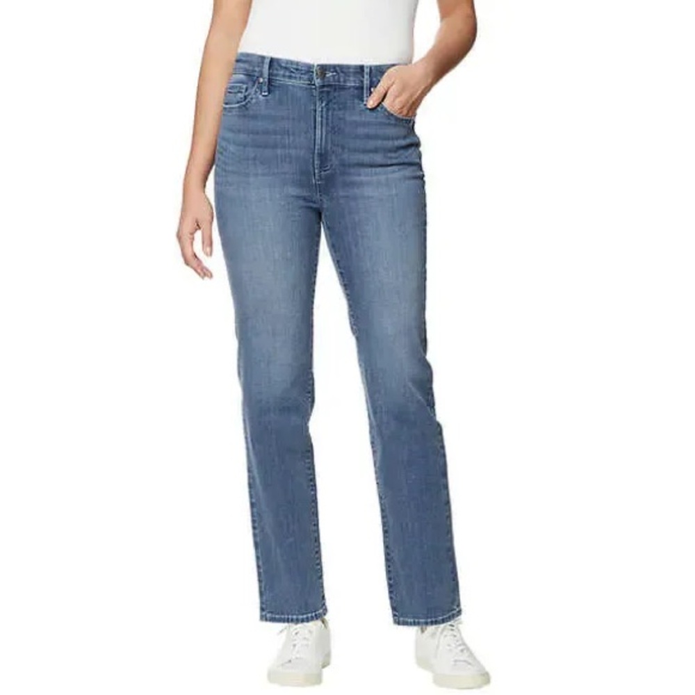 Buffalo David Bitton Alyssa Straight Leg Denim Jeans Size 16/36